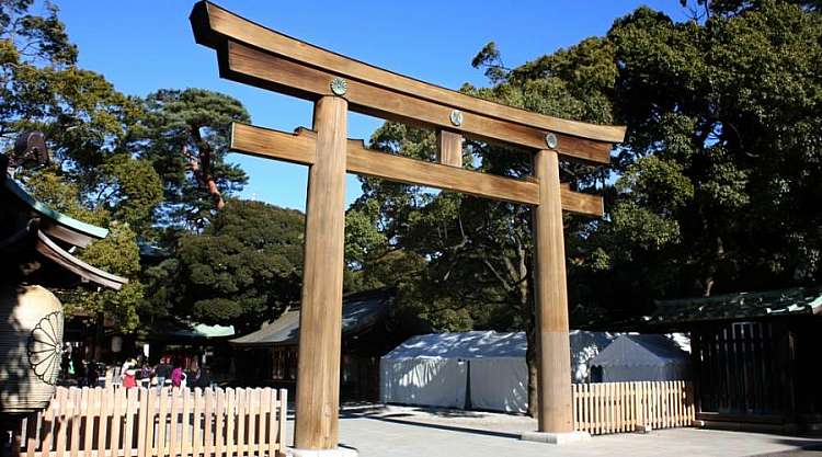 Entrata del Santuario Meiji-Jingo